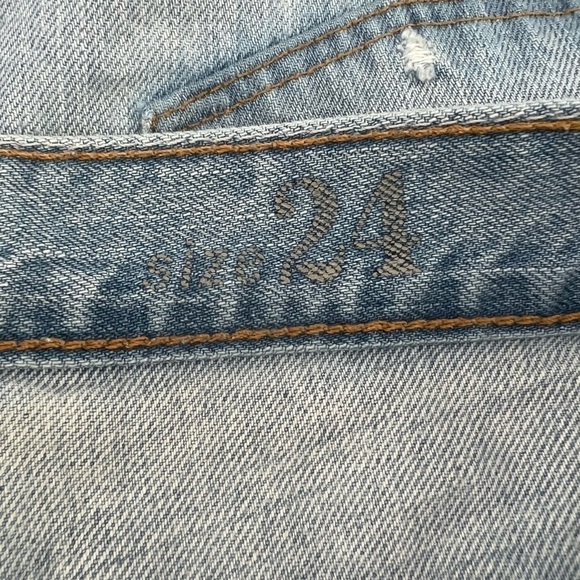 J. Crew Broken In Boyfriend Distressed Jeans Size 24 Women’s - Picture 4 of 6